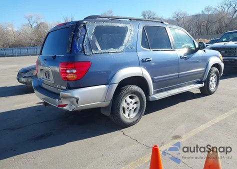 2001 Toyota Sequoia Sr5 V8 z USA, uszkodzony, nr VIN 5TDBT44A01S032777